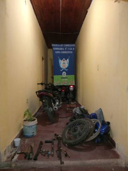 Goya: en cinco allanamientos coordinados se secuestraron armas, vehículos y droga